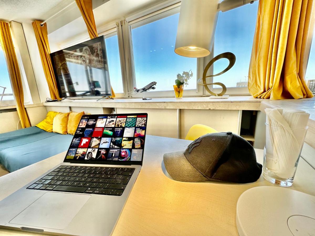 Sun Clima/Ac Metro X2 Fast Wifi 500 Mbs 70'Tv Netflix Appletv Hbo Apartment Warsaw Exterior photo