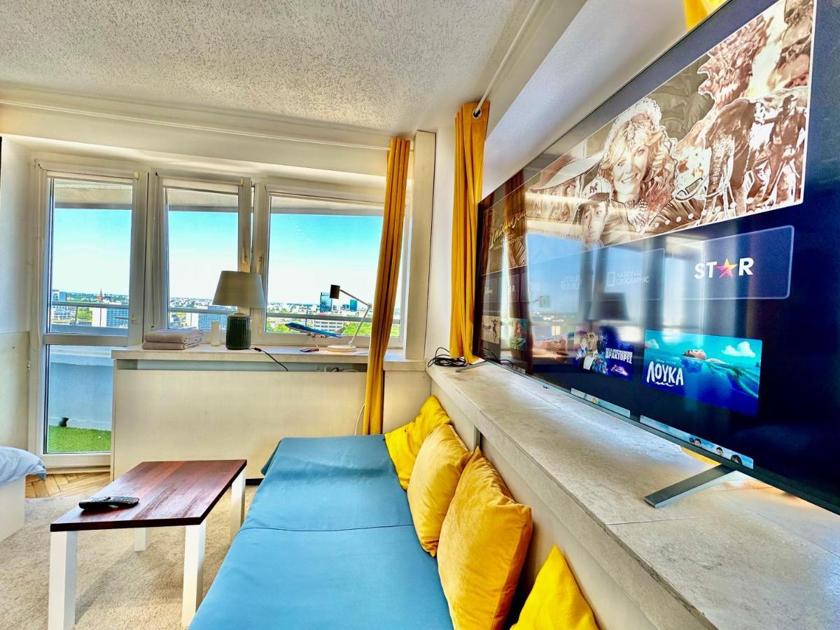 Sun Clima/Ac Metro X2 Fast Wifi 500 Mbs 70'Tv Netflix Appletv Hbo Apartment Warsaw Exterior photo