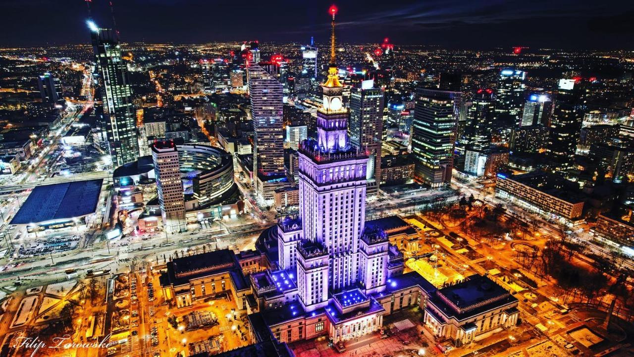 Sun Clima/Ac Metro X2 Fast Wifi 500 Mbs 70'Tv Netflix Appletv Hbo Apartment Warsaw Exterior photo